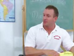 Tiny Asian Cindy Starfall fucks teacher